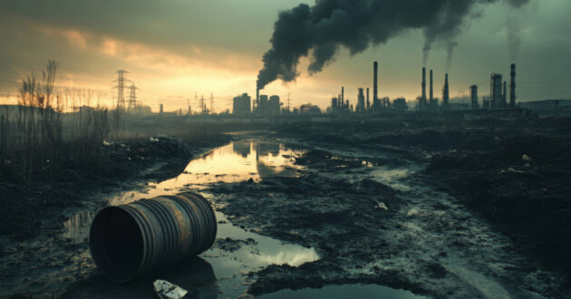 industrial wasteland